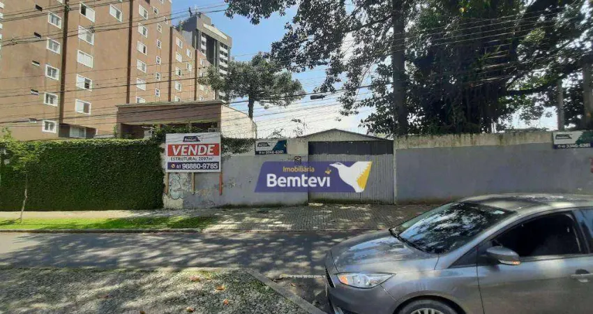 Terreno à venda na Rua Ubaldino do Amaral, 1664, Alto da Rua XV, Curitiba