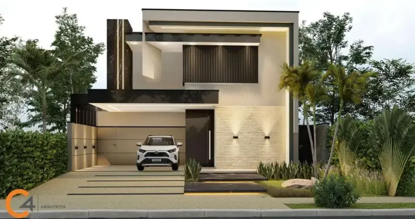 Casa de condomínio para venda em real sul de 244.00m² com 3 quartos, 3 suites e 4 garagens