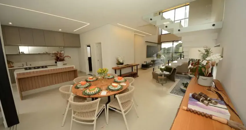 Casa de condomínio para venda em condomínio terra magna de 271.00m² com 3 quartos, 3 suites e 4 garagens