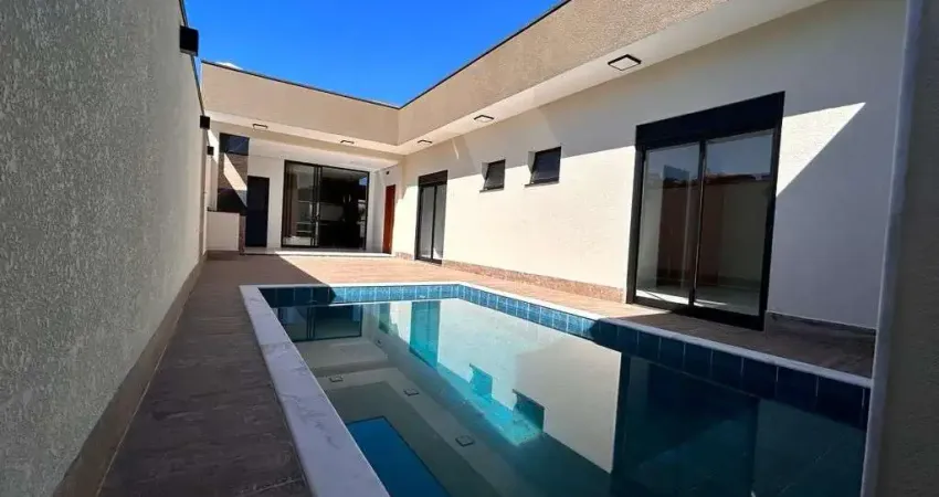 Casa de condomínio para venda em condomínio residencial milano de 194.00m² com 3 quartos, 3 suites e 4 garagens