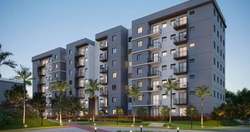 Apartamento para venda em condomínio viva parque residencial de 47.00m² com 2 quartos e 1 garagem