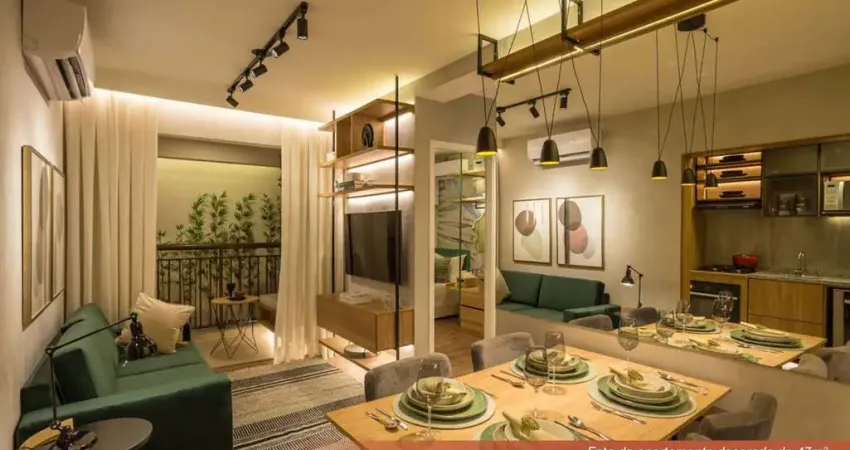 Apartamento para venda em vila andrade de 47.00m² com 2 quartos e 1 garagem