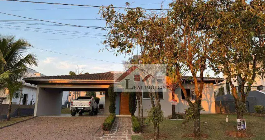 Casa de condomínio para venda em condomínio terras de mont serrat de 311.00m² com 4 quartos, 3 suites e 7 garagens