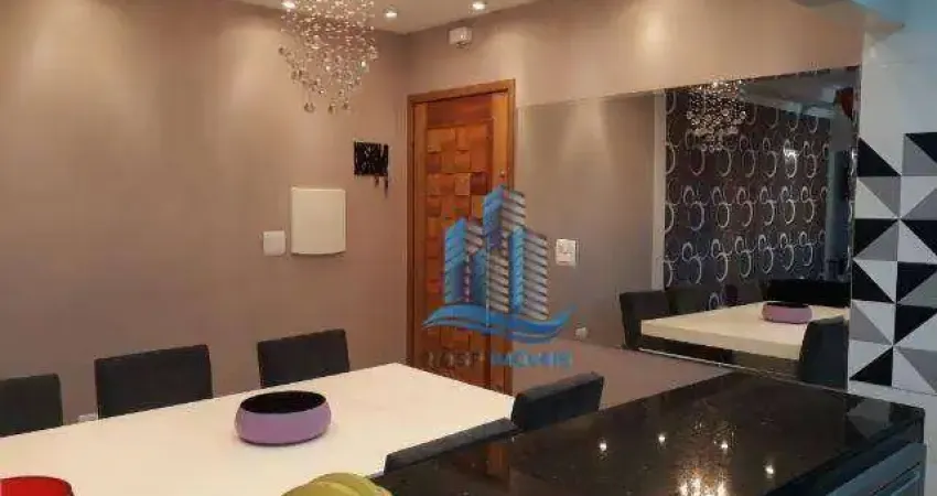 Cobertura para venda em campestre de 180.00m² com 4 quartos, 2 suites e 3 garagens