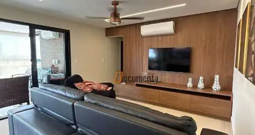 Apartamento para venda em vila mendonça de 142.00m² com 3 quartos, 3 suites e 3 garagens