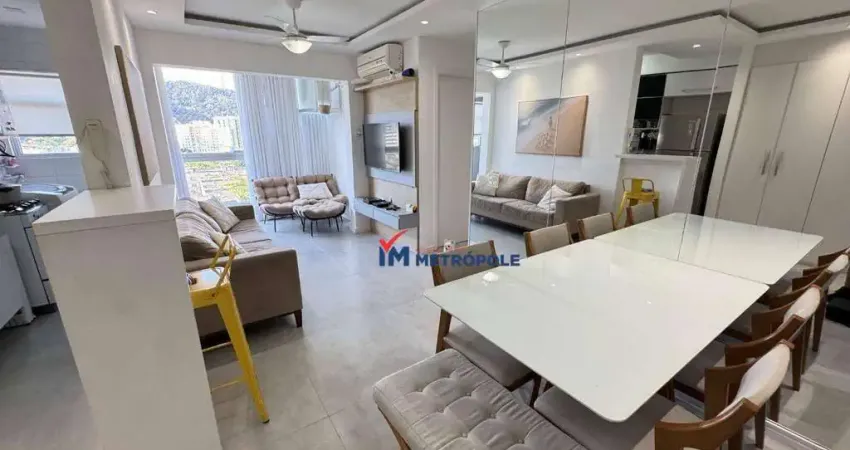 Apartamento para venda em camorim de 58.00m² com 2 quartos, 1 suite e 1 garagem