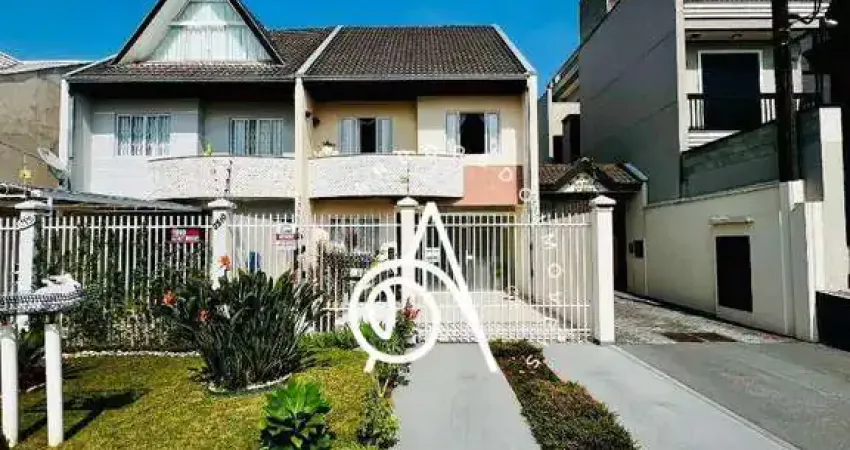 Sobrado para venda em boqueirão de 113.00m² com 3 quartos, 1 suite e 2 garagens