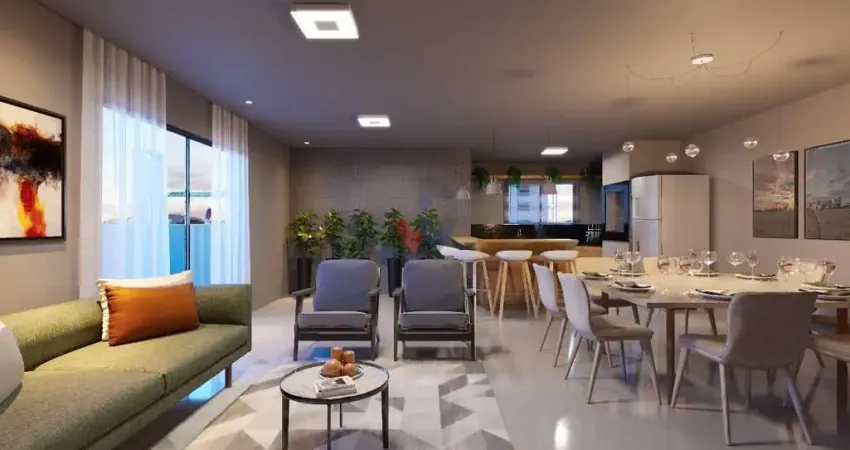 Apartamento para venda em novo mundo de 45.00m² com 2 quartos e 1 garagem