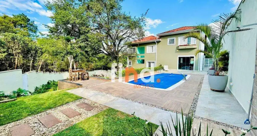 Casa de condomínio para venda em granja viana ii gleba 4 e 5 de 360.00m² com 6 quartos, 4 suites e 10 garagens