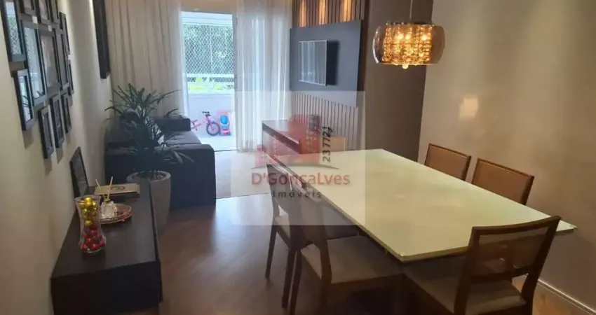 Apartamento para venda em centro de 85.00m² com 3 quartos, 1 suite e 2 garagens