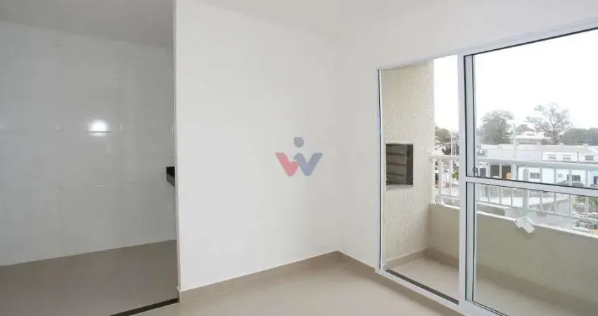 Apartamento para venda em novo mundo de 44.00m² com 2 quartos e 1 garagem