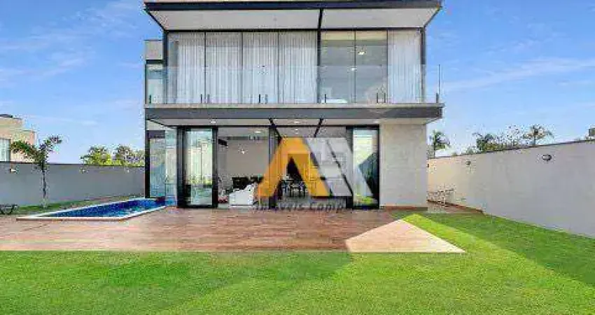 Sobrado para venda em alphaville nova esplanada iii de 300.00m² com 4 quartos, 3 suites e 4 garagens