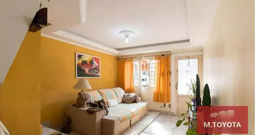 Sobrado para venda em jardim adriana de 70.00m² com 2 quartos e 2 garagens