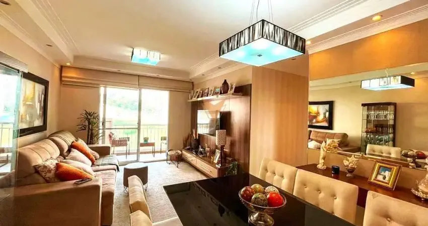 Apartamento para venda em tamboré de 91.00m² com 3 quartos, 1 suite e 2 garagens