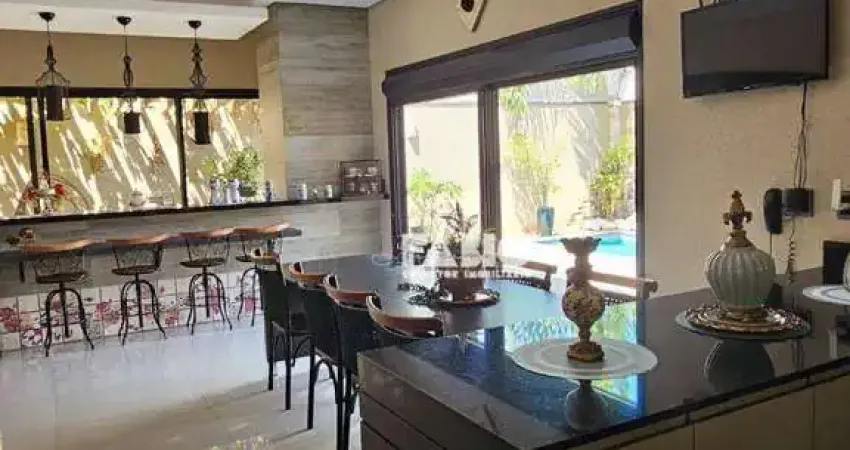 Casa de condomínio para venda em condomínio residencial recanto do lago de 219.00m² com 3 quartos, 3 suites e 4 garagens