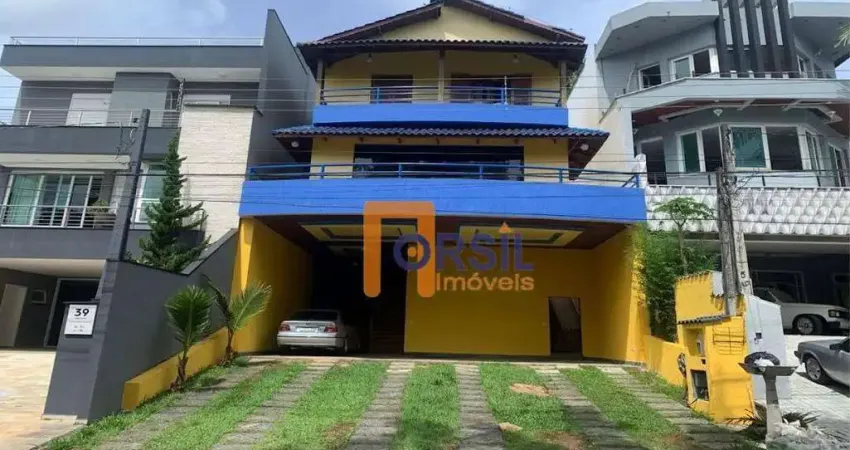 Sobrado para venda em aruã de 420.00m² com 4 quartos, 2 suites e 10 garagens