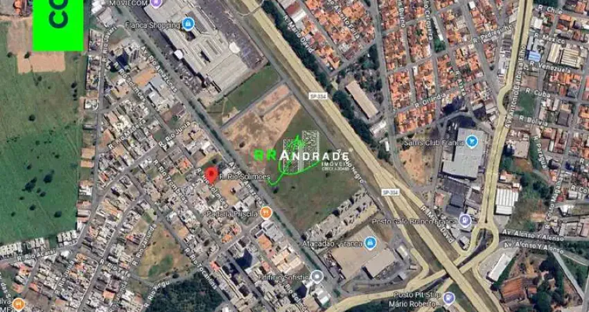 Terreno à venda na Rua Rio Solimões, 1713789, Residencial Amazonas, Franca