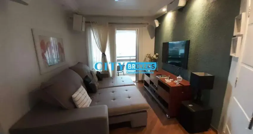 Apartamento para venda em vila regente feijó de 80.00m² com 3 quartos, 1 suite e 2 garagens