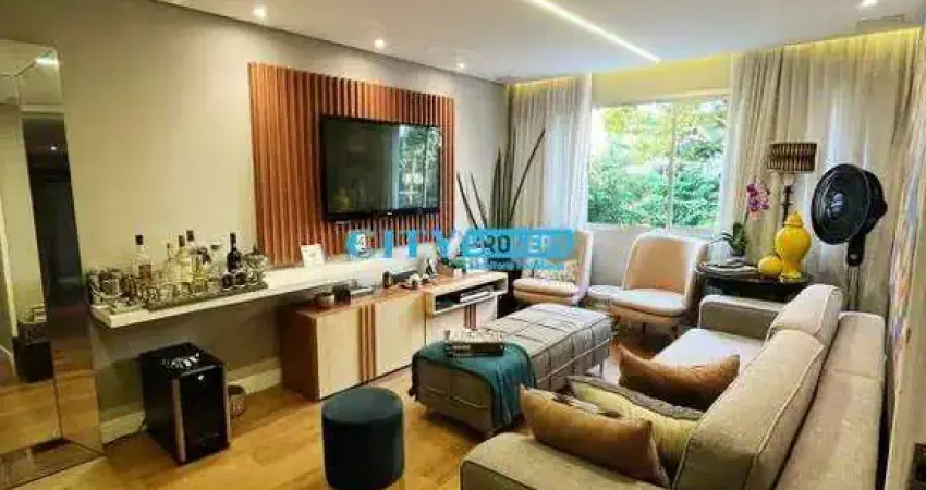 Apartamento para venda em moema de 110.00m² com 3 quartos, 1 suite e 1 garagem