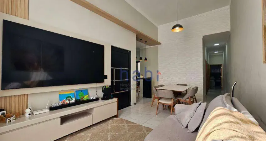 Casa de condomínio para venda em jardim residencial villagio ipanema i de 106.00m² com 3 quartos, 1 suite e 2 garagens