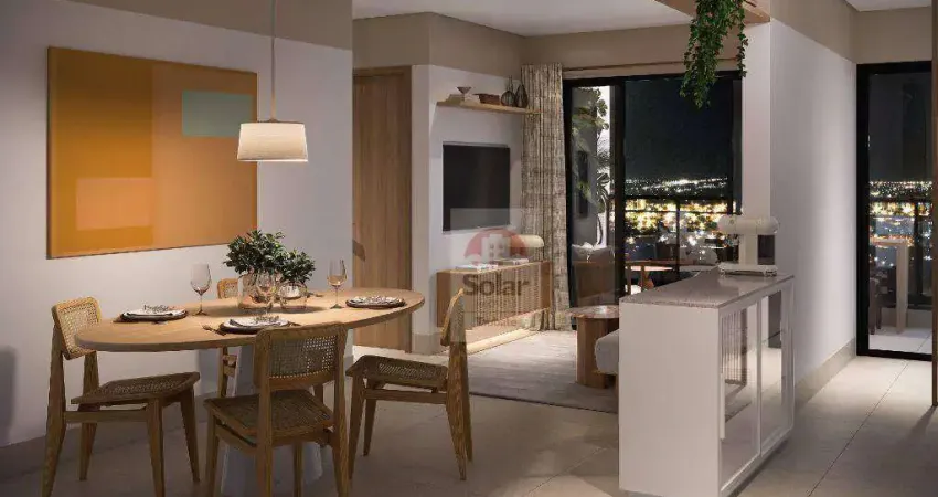 Apartamento para venda em jardim das nações de 62.00m² com 2 quartos, 1 suite e 1 garagem