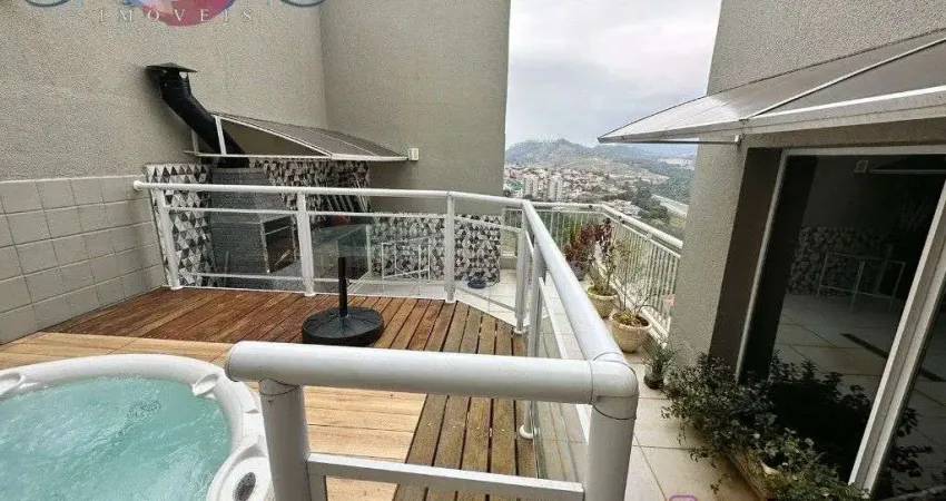Cobertura para venda em jardim flórida de 140.00m² com 2 quartos, 2 suites e 2 garagens