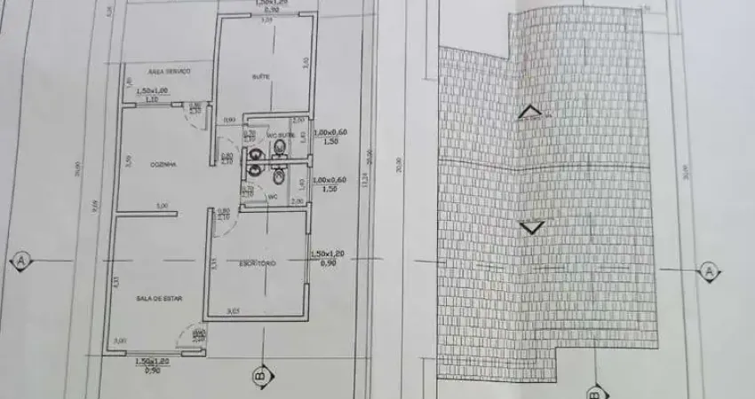 Casa para venda em residencial vitiello de 67.00m² com 2 quartos, 1 suite e 3 garagens