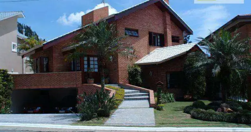 Casa de condomínio para venda em aldeia da serra de 386.00m² com 3 quartos, 3 suites e 2 garagens