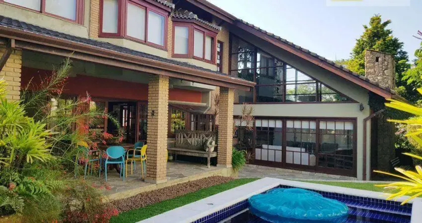 Casa de condomínio para venda em aldeia da serra de 450.00m² com 4 quartos, 2 suites e 6 garagens