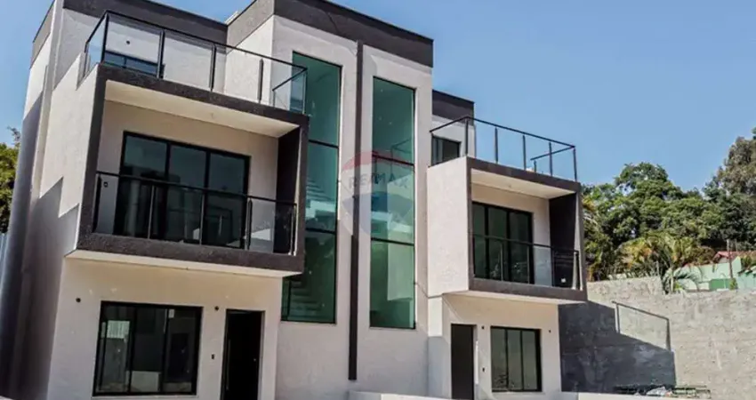 Casa de condomínio para venda em granja viana de 153.00m² com 3 quartos, 3 suites e 2 garagens