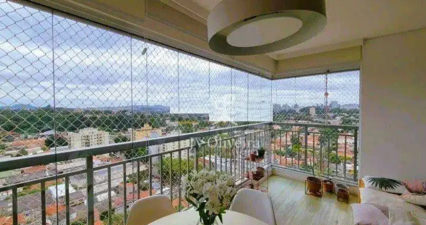 Apartamento para venda em caxingui de 74.00m² com 2 quartos, 1 suite e 1 garagem