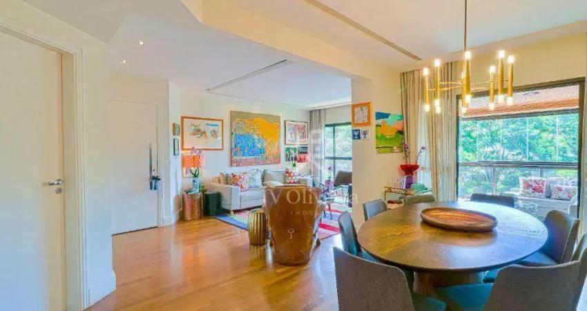 Apartamento para venda e aluguel em jardim guedala de 166.00m² com 2 quartos, 2 suites e 3 garagens