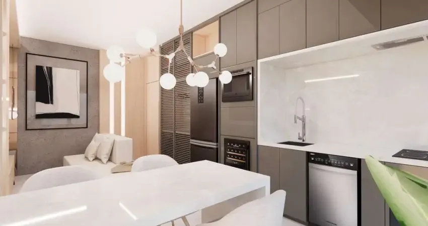 Apartamento para venda em centro de 50.00m² com 2 quartos e 1 garagem