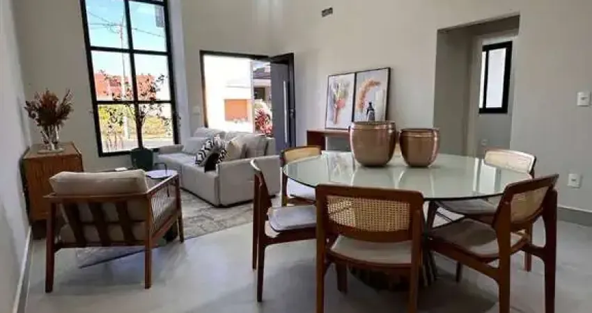 Casa de condomínio para venda em condomínio residencial evidências de 190.00m² com 3 quartos, 3 suites e 4 garagens