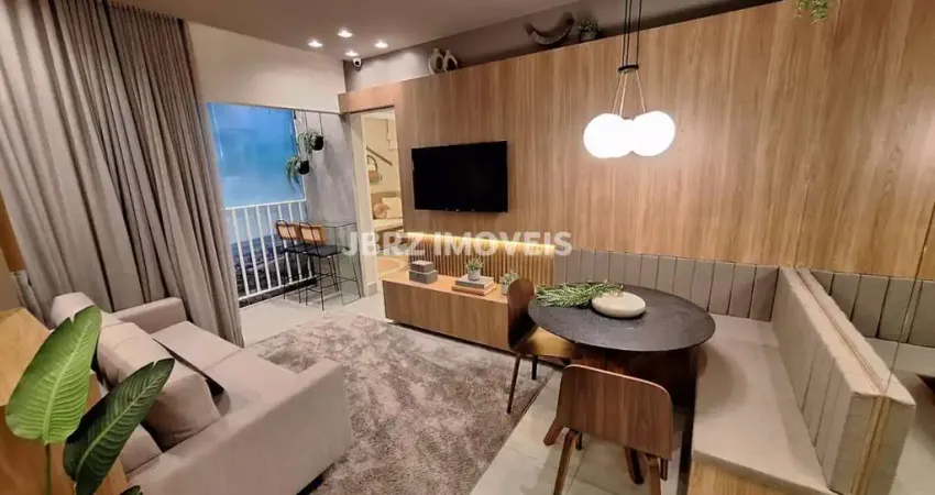 Apartamento para venda em parque residencial sabiás de 47.00m² com 2 quartos e 1 garagem