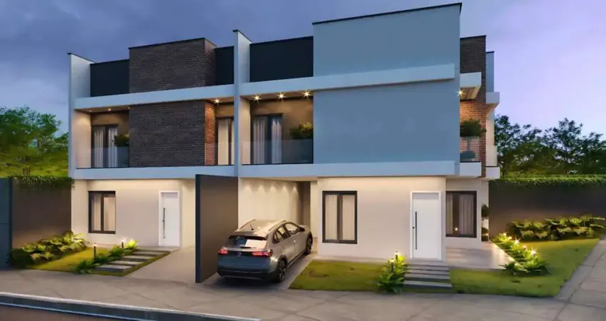 Sobrado para venda em cidade industrial de 86.00m² com 3 quartos, 1 suite e 2 garagens