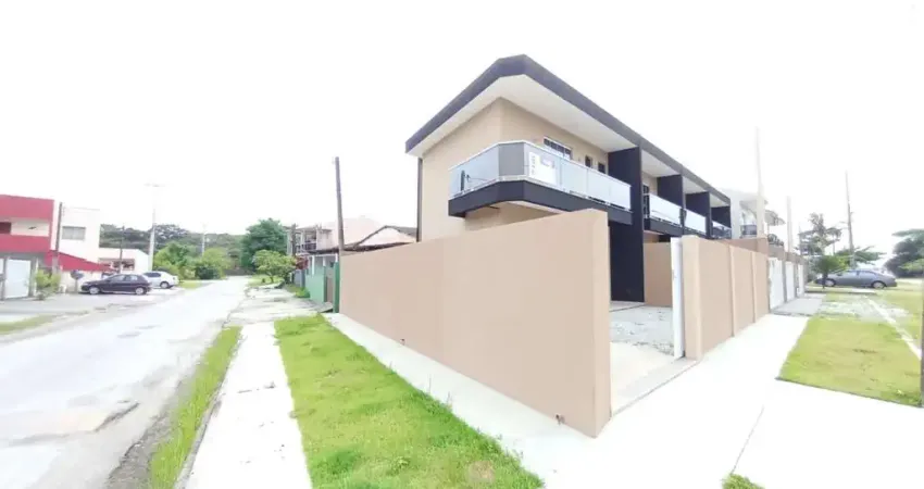 Sobrado para venda em matinhos de 82.00m² com 2 quartos, 2 suites e 1 garagem