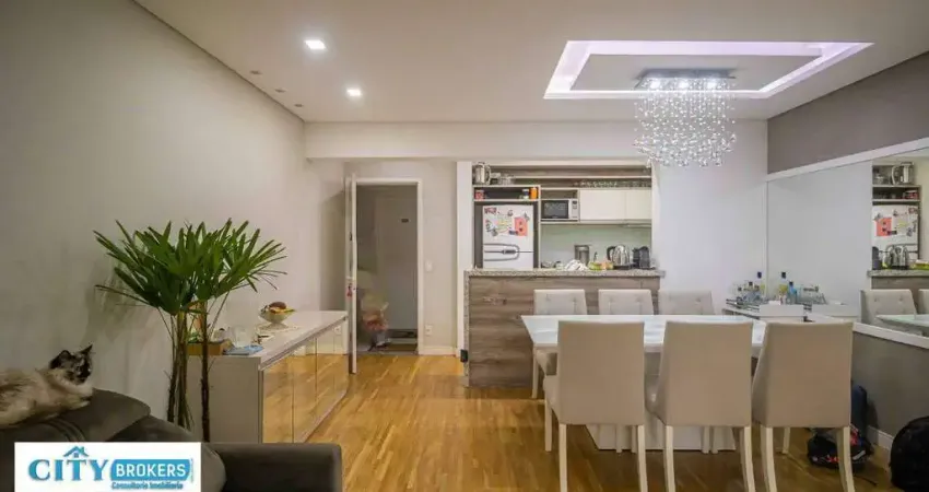 Apartamento para venda em vila augusta de 78.00m² com 3 quartos, 1 suite e 1 garagem