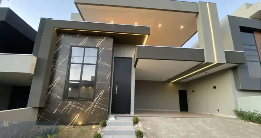 Casa para venda em residencial maria júlia de 168.00m² com 3 quartos, 2 suites e 2 garagens