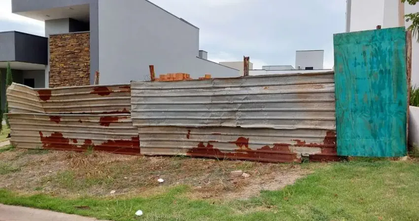 Terreno en condomínio para venda em condomínio residencial club portinari de 250.00m²