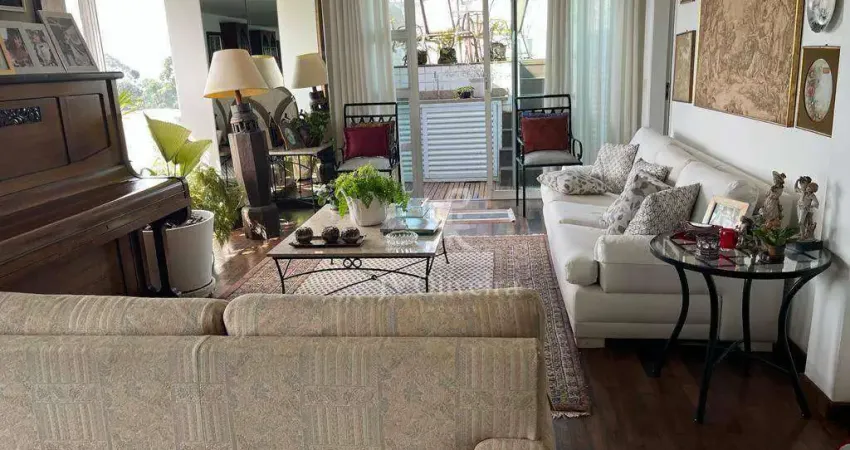 Cobertura para venda e aluguel em morumbi de 255.00m² com 3 quartos, 2 suites e 4 garagens