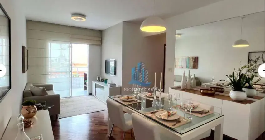 Apartamento para venda em vila alzira de 86.00m² com 3 quartos, 1 suite e 2 garagens