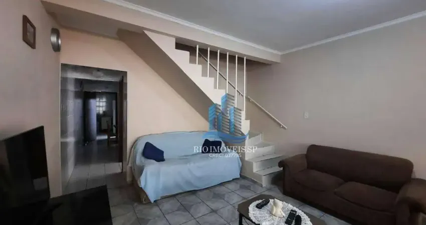 Sobrado para venda em jardim patente novo de 125.00m² com 3 quartos e 2 garagens