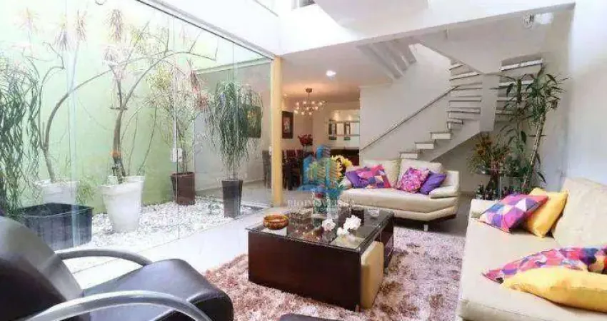 Sobrado para venda em santa paula de 476.00m² com 4 quartos, 1 suite e 8 garagens