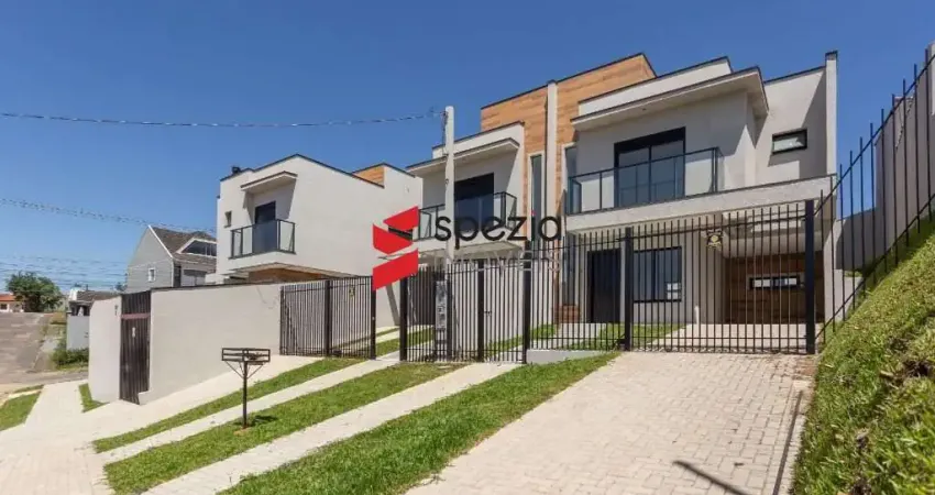 Sobrado para venda em atuba de 104.69m² com 3 quartos, 1 suite e 2 garagens