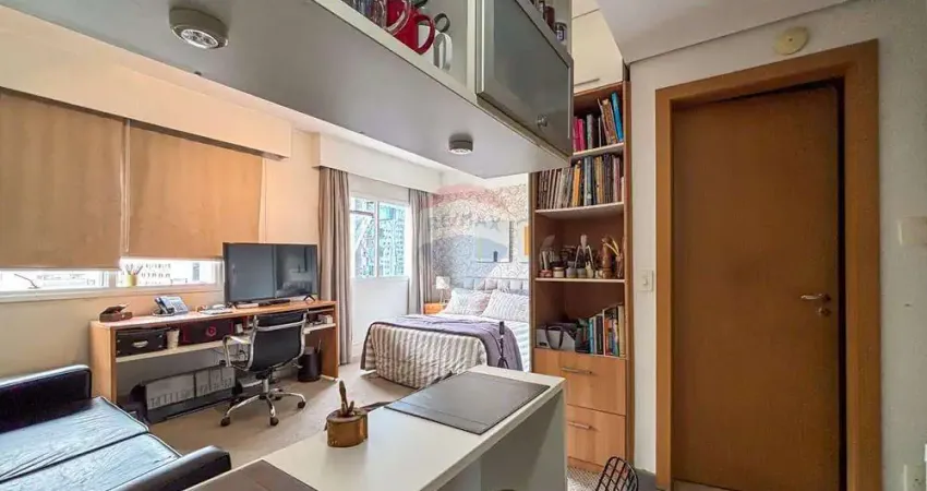 Flat para venda em alphaville centro industrial e empresarial/alphaville. de 35.00m² com 1 quarto