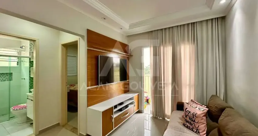 Apartamento para venda em residencial de lorenzi de 54.50m² com 2 quartos e 1 garagem