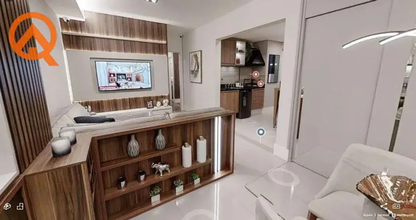 Apartamento para venda em jardim rosolém de 80.00m² com 2 quartos, 2 suites e 2 garagens