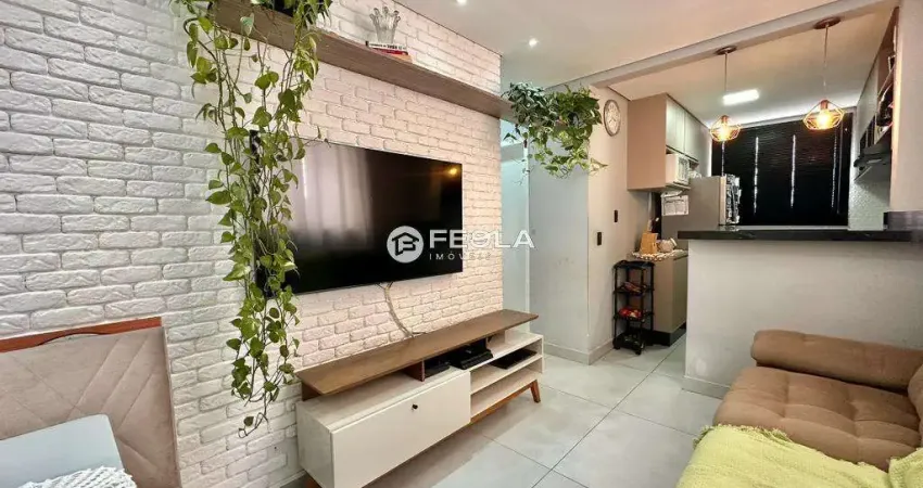 Apartamento para venda em loteamento industrial machadinho de 48.00m² com 2 quartos e 1 garagem