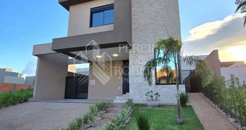 Casa de condomínio para venda em loteamento terras de florença de 250.00m² com 4 quartos, 4 suites e 4 garagens